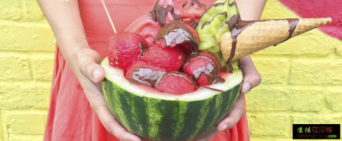 夏天最佳组合冷饮：西瓜冰淇淋“爆紅”蒙特利尔！